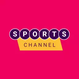 Bright Pink and Yellow Sports Channel Logo Design Idea Logo Template