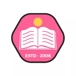Bright Pink Open Book Design for Book Lovers Logo Template