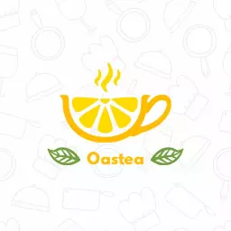Bright Yellow Lemon Cup Design Showcasing Refreshing Fruit Logo Template