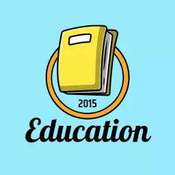 Bright Yellow Notebook Symbolizing Innovative Education Logo Template