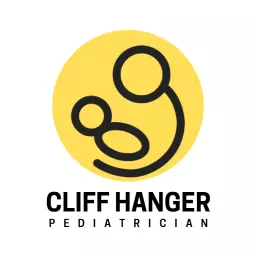 Bright Yellow Pediatric Care Design with Emphasis on Health Logo Template