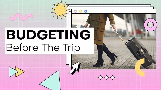 Budgeting Travel Tips Before Your Trip YouTube Thumbnail Template