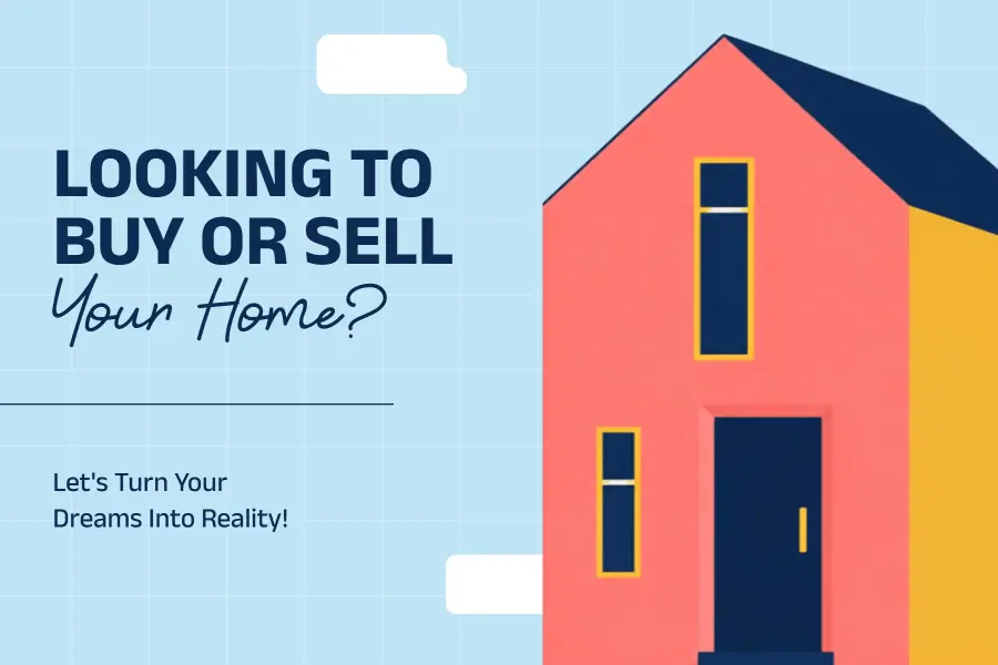 Buy or Sell Home Inquiry Postcard Template