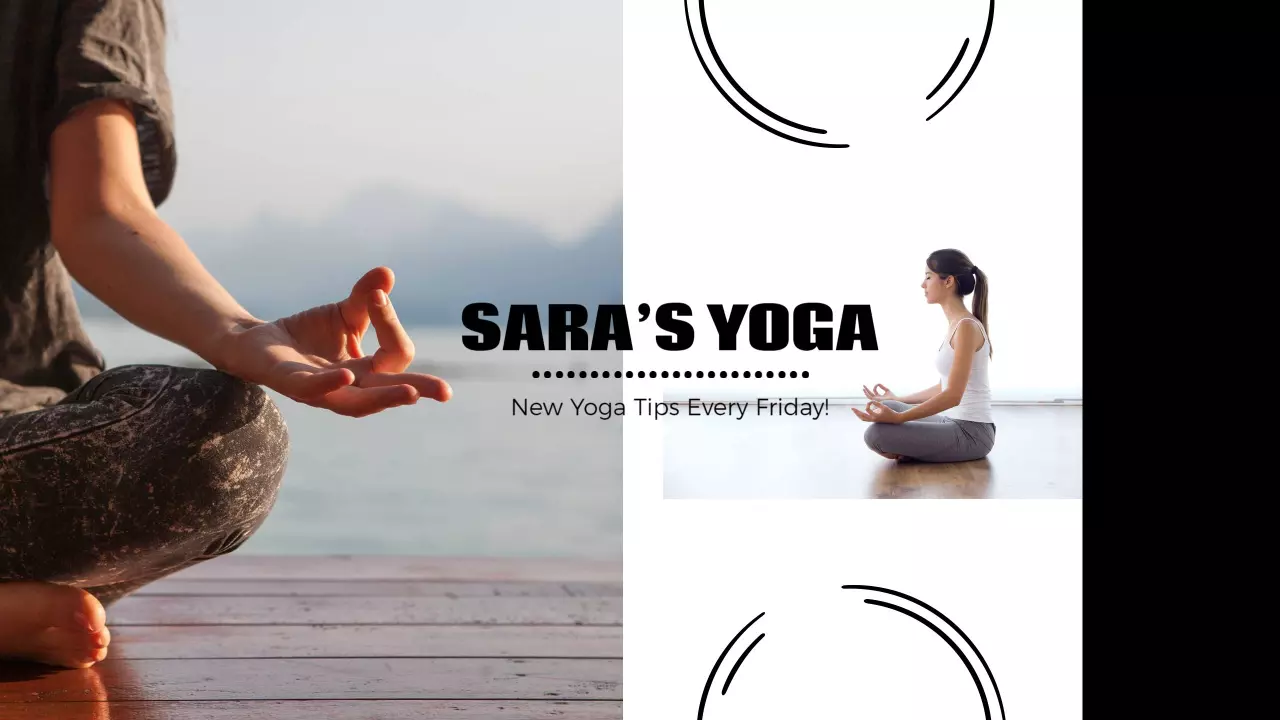 Calming Yoga Practices and Serenity Lifestyle YouTube Banner Template