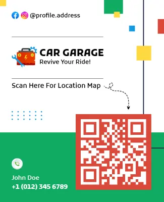 Car Repair Service Promotion Flyer Template