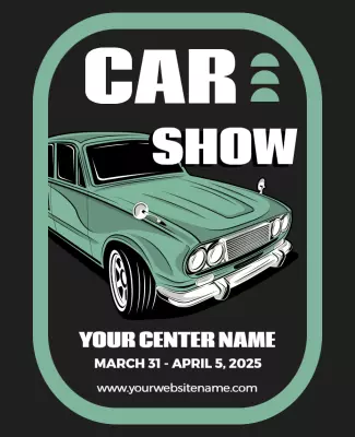 Car Show Flyer Template