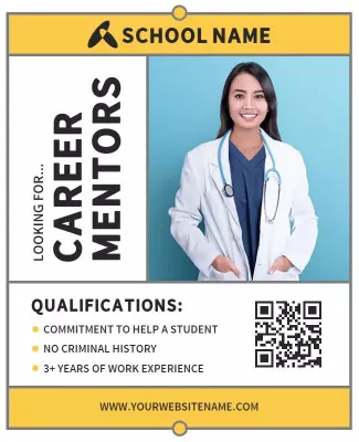 Career Mentorship Opportunity Flyer Template