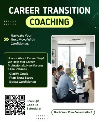 Career Transition Coaching Services Promotional Flyer Template