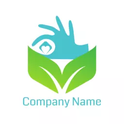 Caring Hands Shaping Future of Personalized Healthcare Logo Template