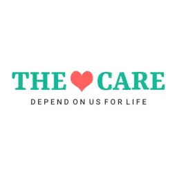 Caring Hearts and Medical Support for Healthcare Services Logo Template