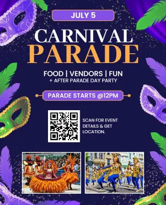 Carnival Parade Celebration Event Flyer Template