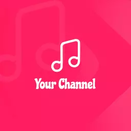 Catchy Pink Music Theme for Your YouTube Channel Logo Template