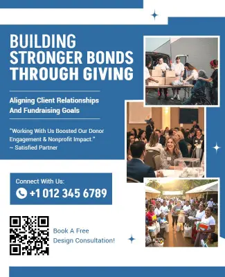 Charity Fundraising Event Promotion Flyer Template
