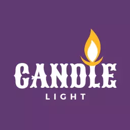 Charming Candlelight Design Featuring Warm Flame Elements Logo Template