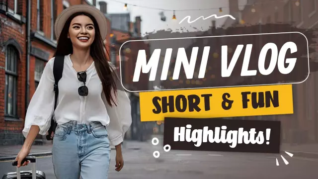 Charming City Exploration Mini Vlog YouTube Thumbnail Template