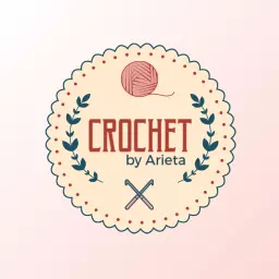 Charming Crochet Design with Warm Wool Elements Logo Template
