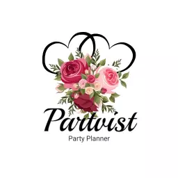 Charming Floral Design Emphasizing Event Planner Services Logo Template