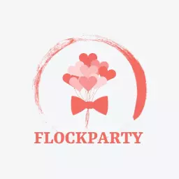 Charming Pink Balloon Design for Elegant Event Planner Logo Template