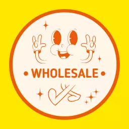 Cheerful Character Design for a Wholesale Business Logo Template