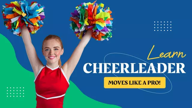 Cheerleading Skills Training Learn YouTube Thumbnail Template