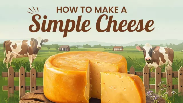 Cheese Making Farmhouse Recipe Cooking Channel YouTube Thumbnail Template