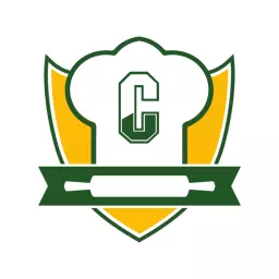 Chef Hat and Rolling Pin Design Capturing Culinary Arts Logo Template
