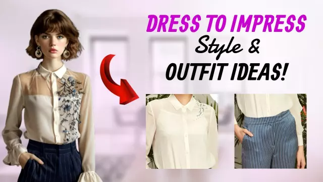 Chic Outfit Inspiration Fashion YouTube Thumbnail Template