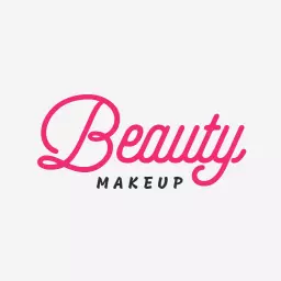 Chic Pink and Stylish Design Celebrating Beauty Makeup Logo Template