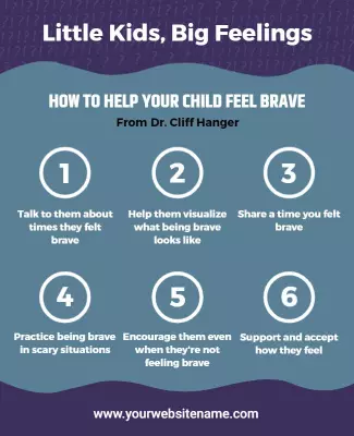Child Encouragement Tips Flyer Template