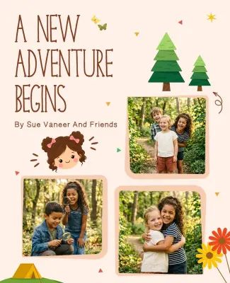 Children's Forest Adventure Poster Template