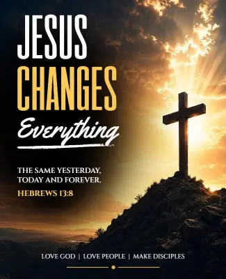 Christian Faith Inspirational Poster Template