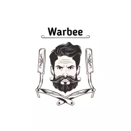 Classic Black and White Barber Shop Logo Featuring Bold Design Logo Template