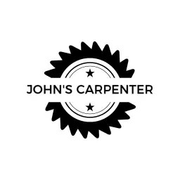Classic Black and White Carpentry Design for Professionals Logo Template