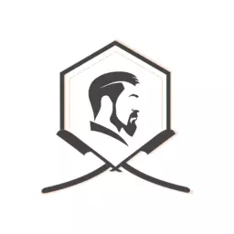 Classic Black and White Design for Modern Barber Shop Logo Template