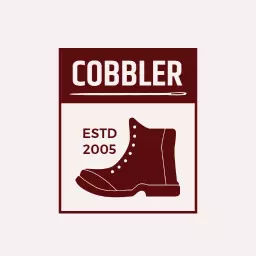 Classic Brown Boot Design Representing Dedicated Shoemaker Logo Template