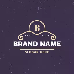 Classic Charm and Elegant Design in Vintage Style Logo Template