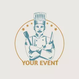 Classic Chef Illustration for Culinary Event Logo Template