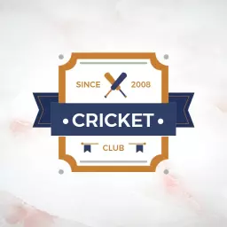 Classic Design of Cricket Club Established Since 2008 Logo Template