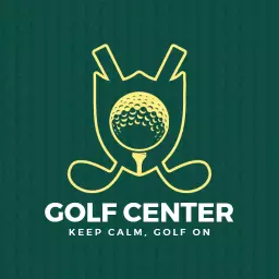 Classic Green Golf Center Logo with Playful Golf Icon Template