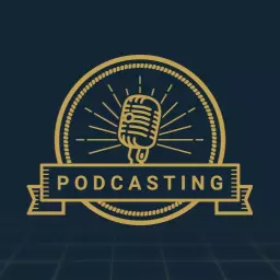 Classic Microphone Design Celebrating Podcasting Creativity Logo Template