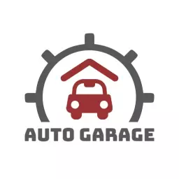 Classic Vintage Auto Garage Logo with Iconic Car Design Logo Template