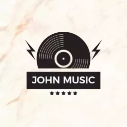 Classic Vinyl Record Design Celebrating Creative Music Logo Template