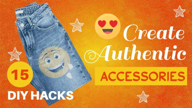 Colorful Accessories DIY Hacks YouTube Thumbnail Template