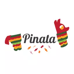 Colorful and Festive Piñata Design for Party Celebrations Logo Template