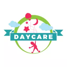 Colorful Child's Playtime Theme Emphasizing Daycare Logo Template