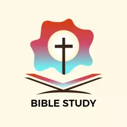 Colorful Floral Theme for Engaging Bible Study Logo Template