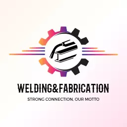 Colorful Gear Design Representing Welding and Fabrication Logo Template