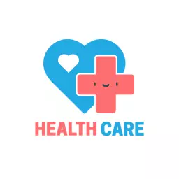 Colorful Heart and Cross Symbolizing Compassion in Healthcare Logo Template