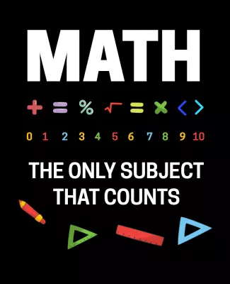 Colorful Mathematics Education Promo Flyer Template