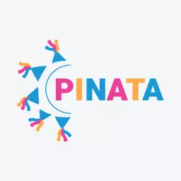 Colorful Party Fun with Exciting Pinata Celebration Logo Template